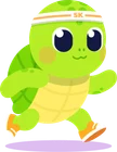 Running tortoise
